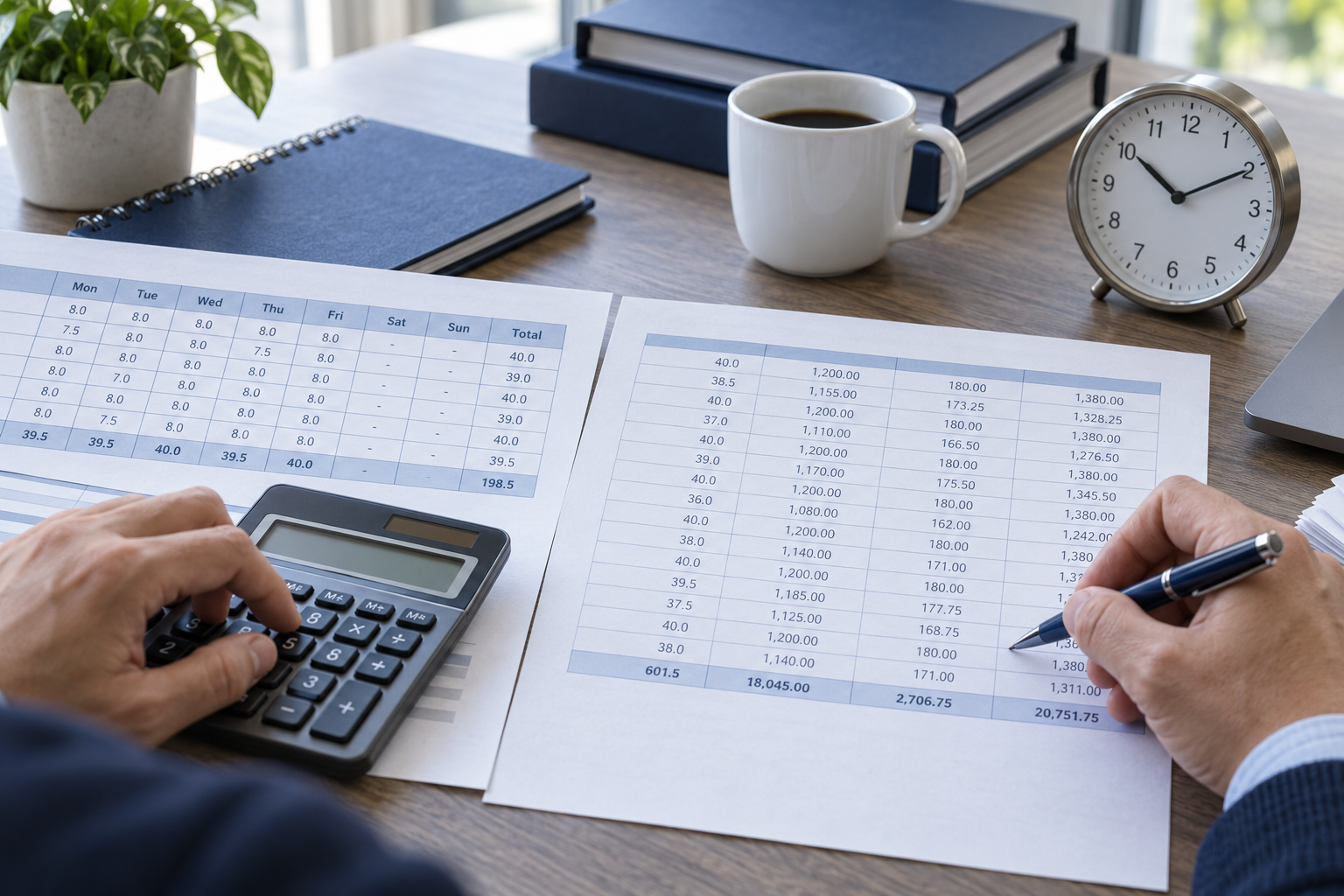 Payroll records under review