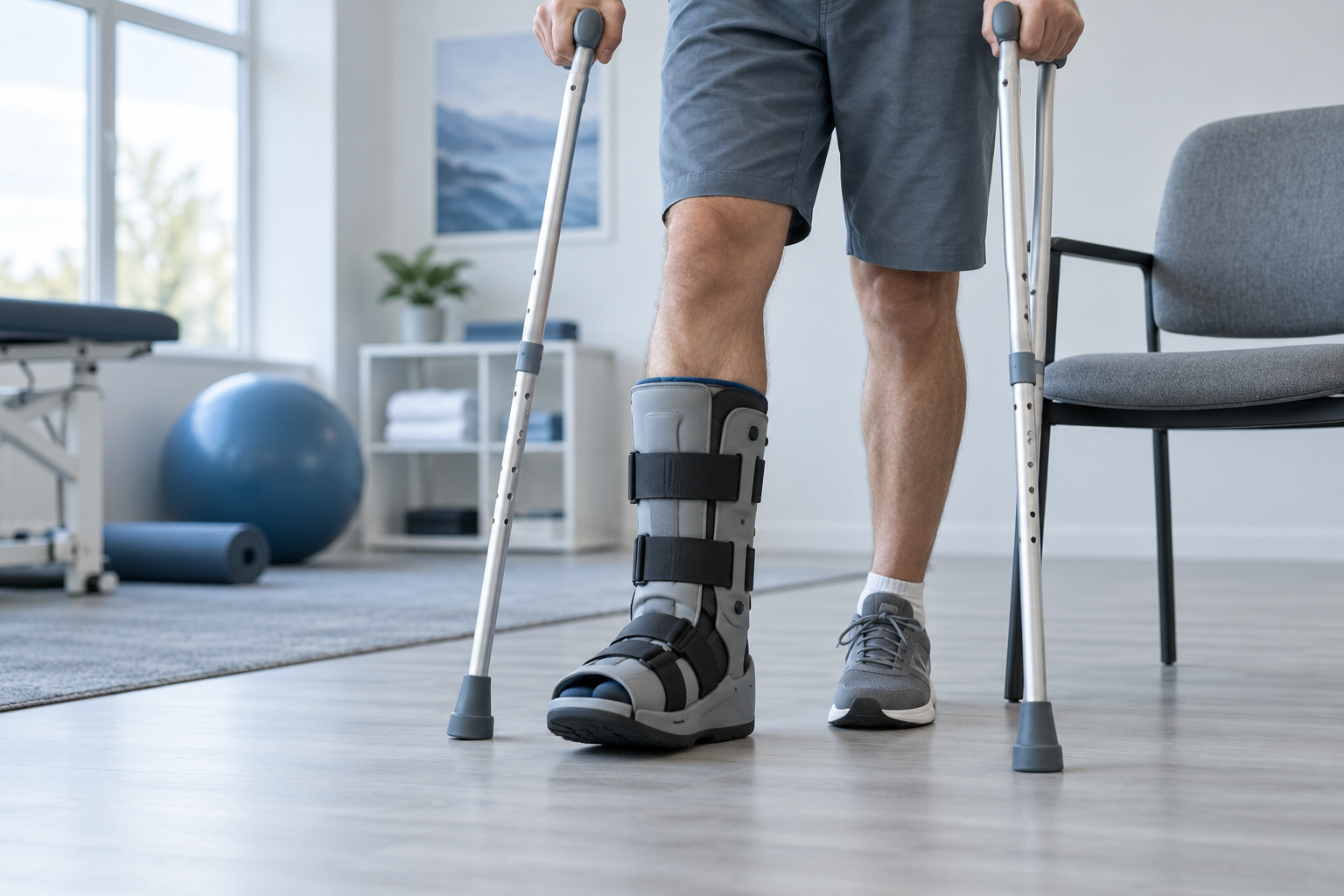Mobility support during recovery from injury
